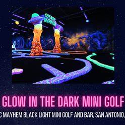 Cosmic Mayhem: Black Light Mini Golf and Bar